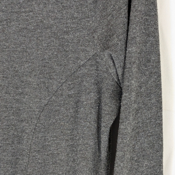 Toad & Co Dress Womens Medium Faro Organic Cotton Stretch Fit Flare Gray A108 - Picture 9 of 13